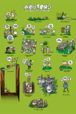 Poster "Moutons"